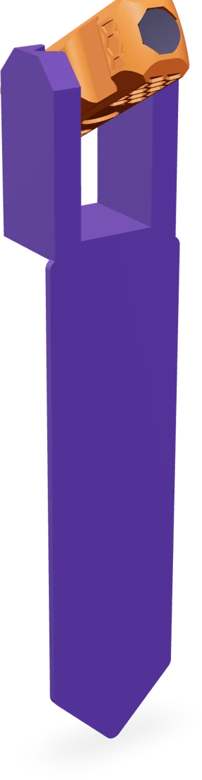 Bookmark, rendered from the print file