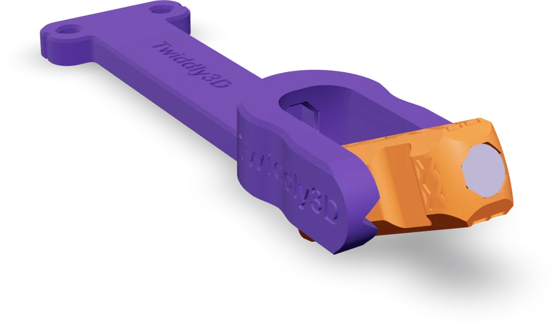 Cable winder, rendered from the print file