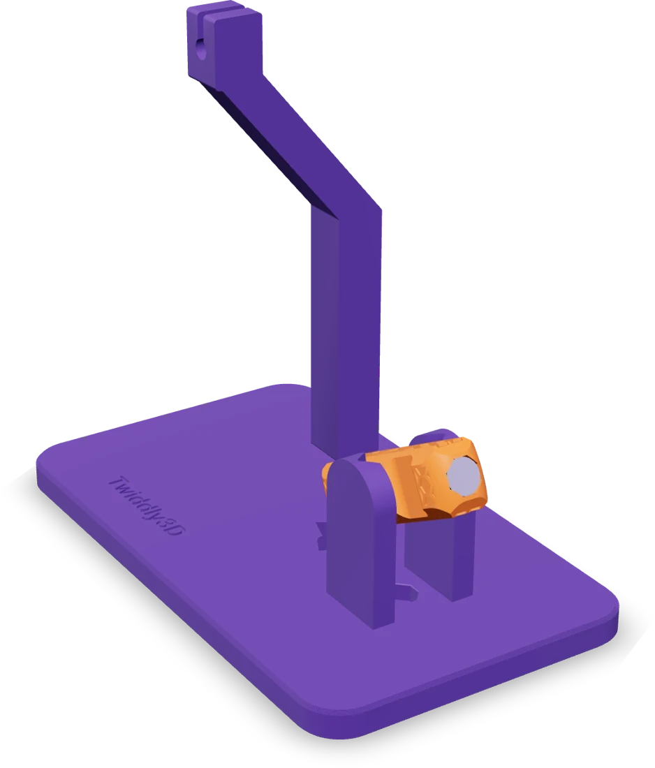 Mouse bungee, rendered from the print file