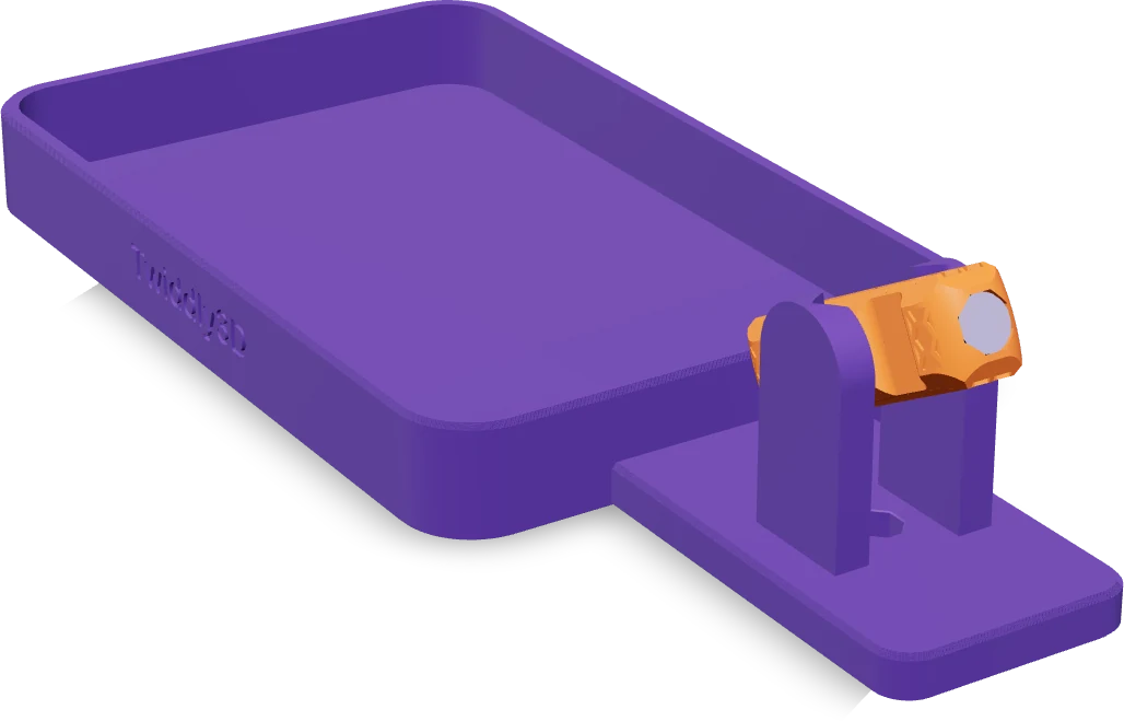 Zen garden, rendered from the print file